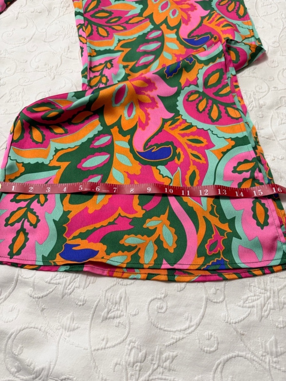 Sugarlips Pink & Green Floral Halter Wide-Leg Jumpsuit - Picture 13 of 15